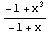 (-1 + x^3)/(-1 + x)