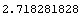 2.718281828