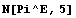 N[Pi^E, 5]
