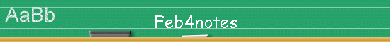 Feb4notes