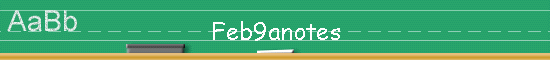 Feb9anotes