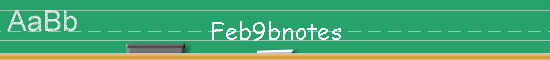 Feb9bnotes