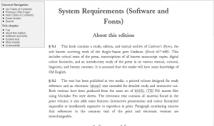 Screenshot showing layout of the xhtml version of this page.