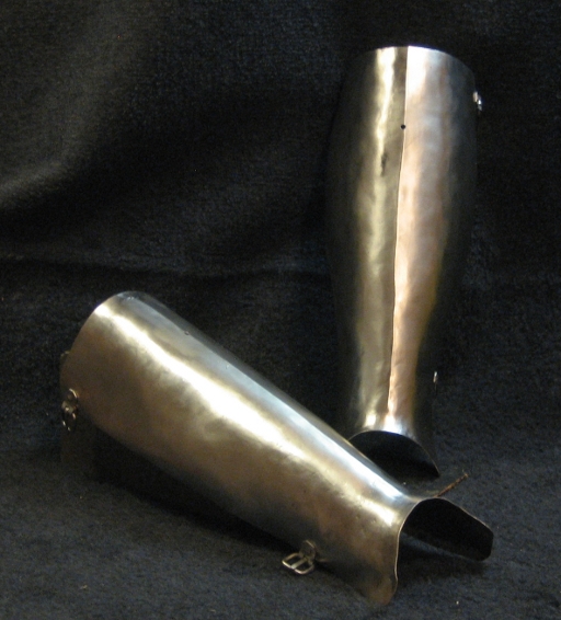 Greaves to go with gothic harness